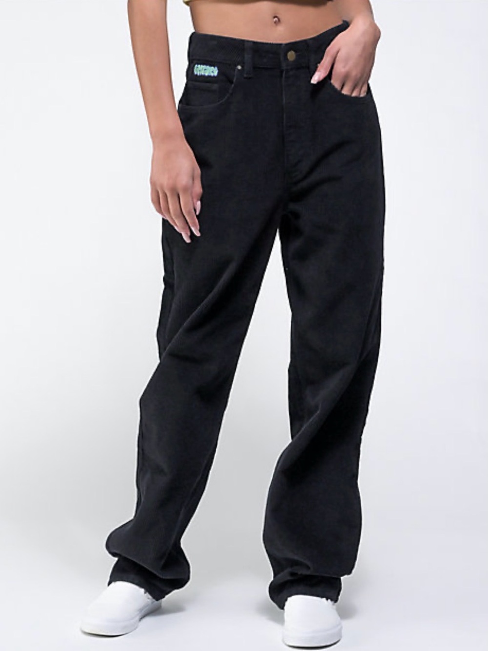 Zumiez Empyre Black Wide-Leg Women's Pants